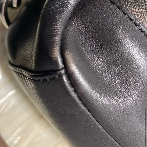 (Unistyle) NWOT Coach Leather Charles Pack w/Deep
Brwn/Blk Signature Coach Print - Picture 8 of 10